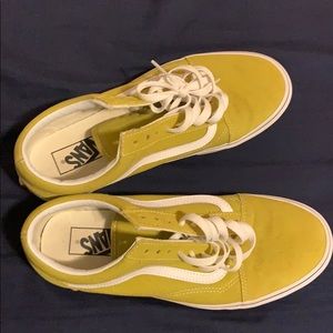 Mustard colored vans